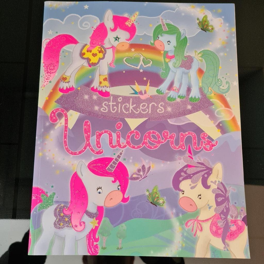 Sticker/kleurboek eenhoorn unicorn (nieuw), Ophalen of Verzenden, Nieuw, Knutselen