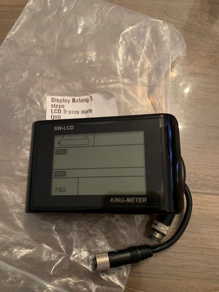 Display bafang 5p sw-lcd king-meter saxonette 36 v, Ophalen of Verzenden, Zo goed als nieuw