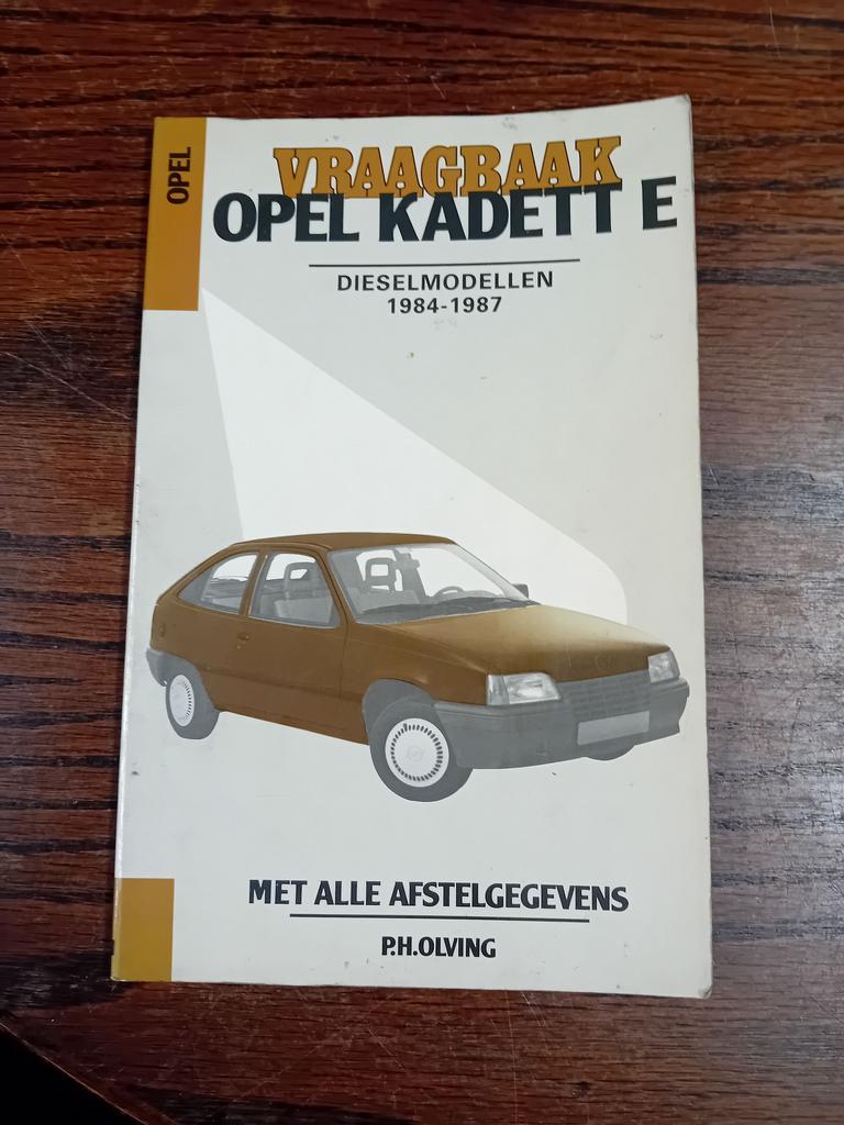 Vraagbaak Opel Kadett P.H. Olving, Ophalen of Verzenden