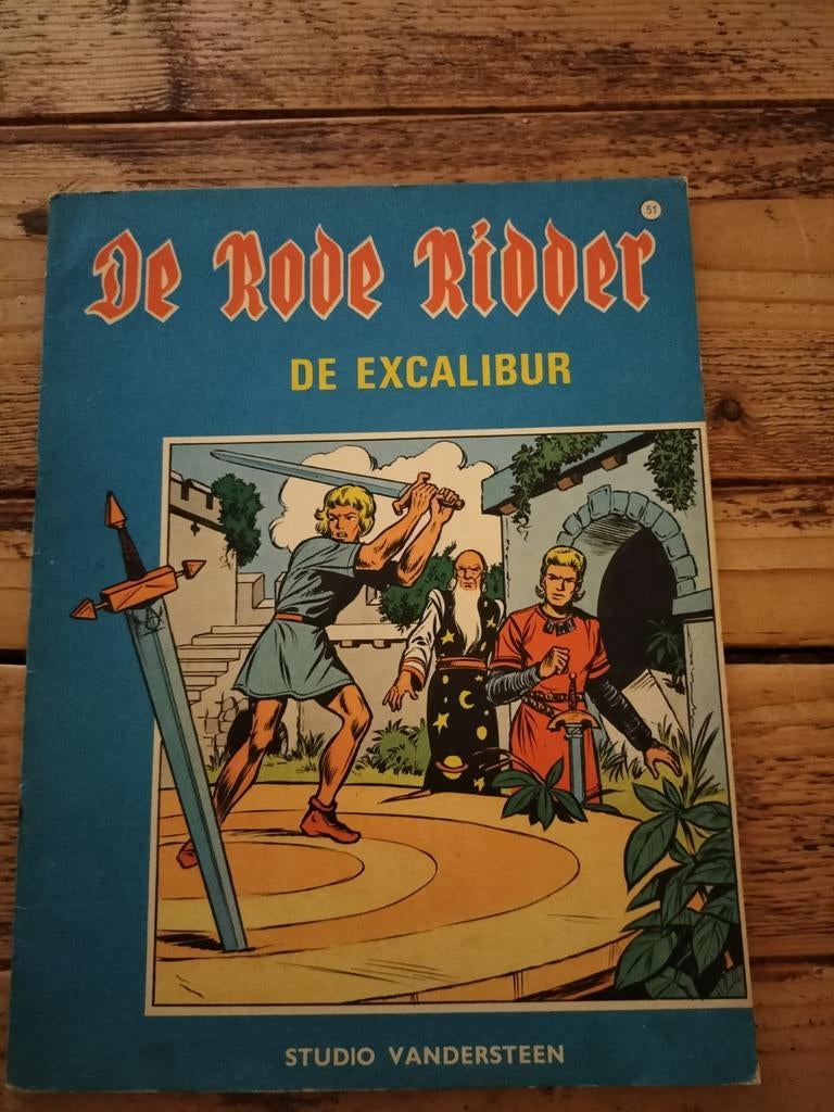 De Rode Ridder - De Excalibur 1e druk, Boeken, Eén stripboek, Ophalen