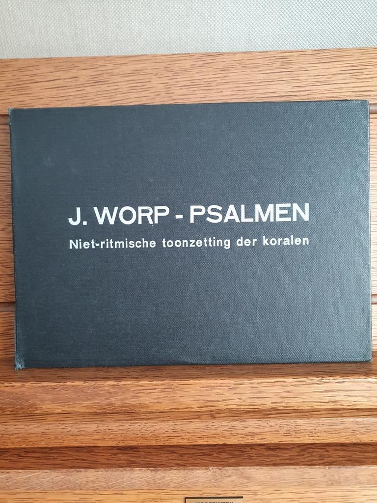 J. Worp - Psalmen: Niet-ritmische toonzetting der koralen, Ophalen of Verzenden, Gebruikt