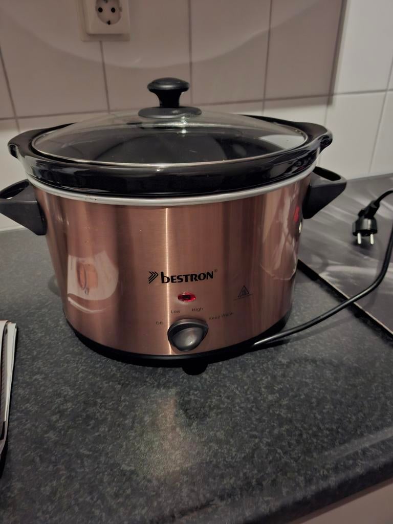 Slowcooker 3.5 liter, Witgoed en Apparatuur, Slowcookers, Ophalen, Zo goed als nieuw