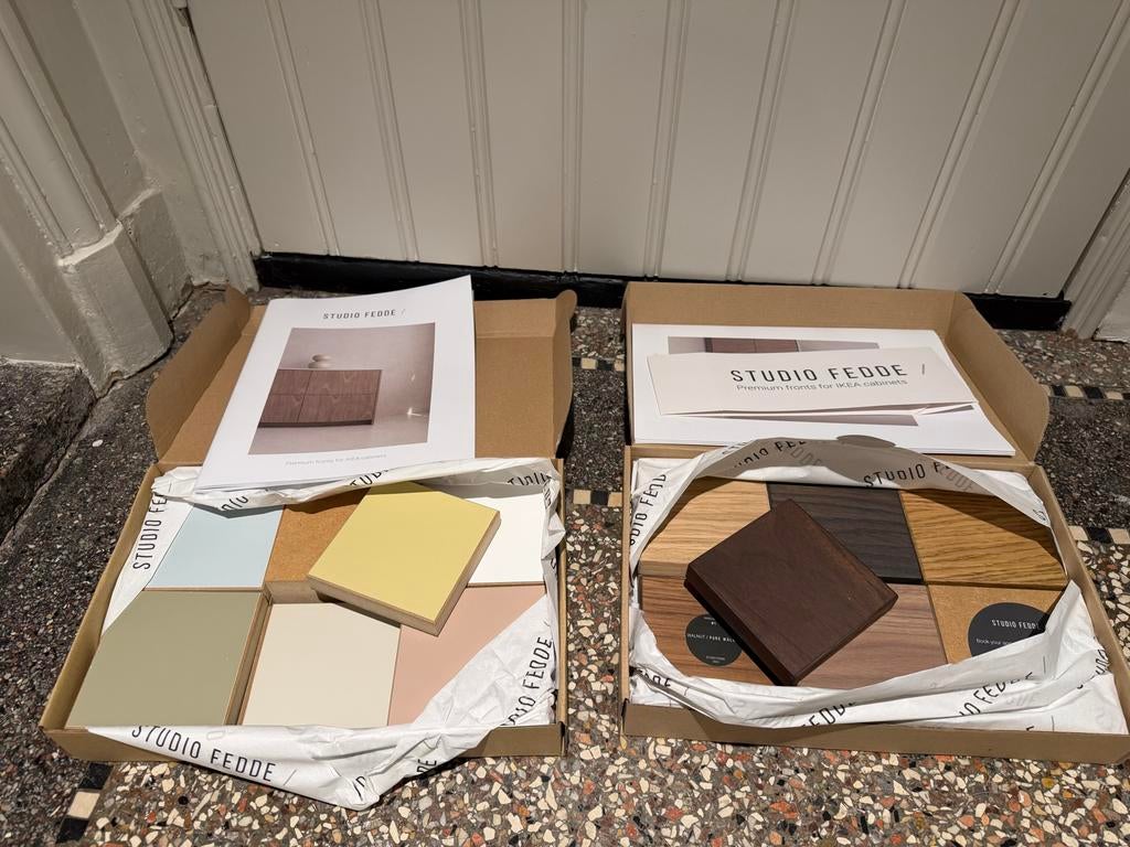 Studio Fedde Sample Boxen - Kleur- en Materiaalstalen, Ophalen, Minder dan 50 cm, Overige kleuren, Nieuw