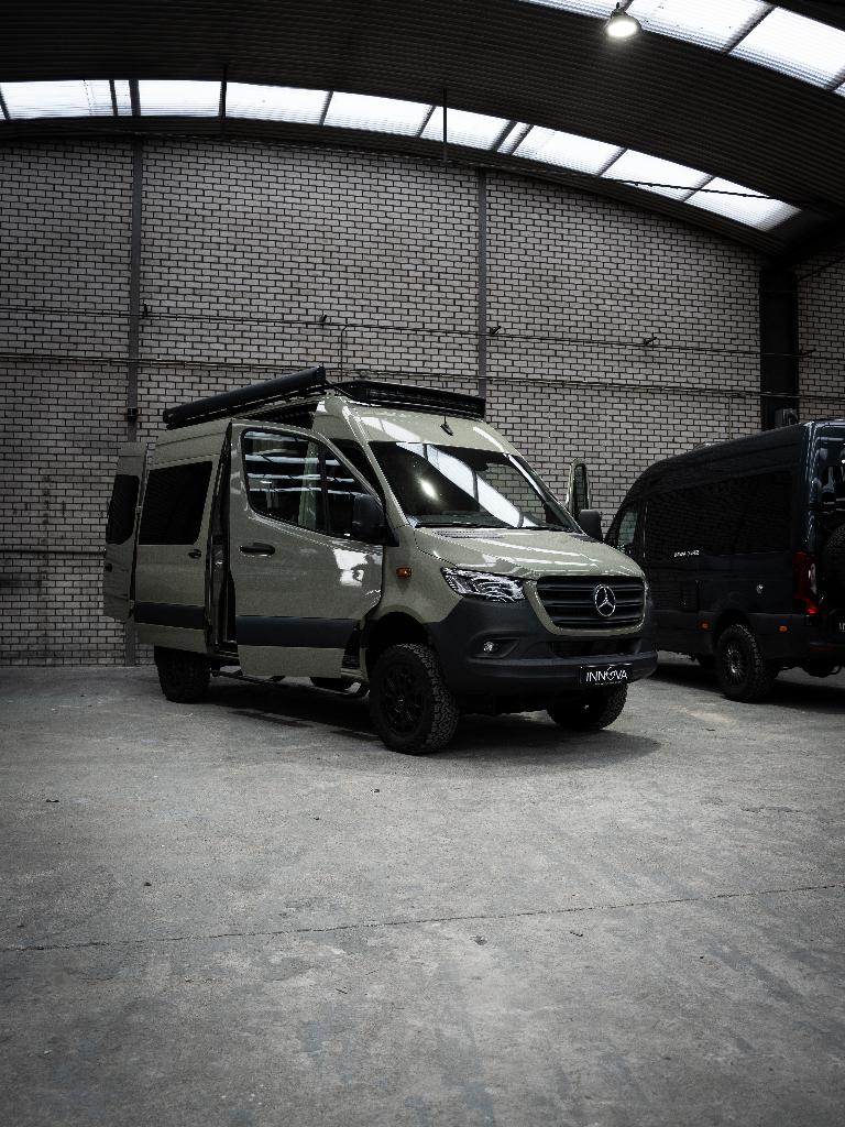 INNOVA Roadtrip 595L Mercedes Benz Camper, Automaat, Buscamper of Camperbus, Ringverwarming, Tot en met 2