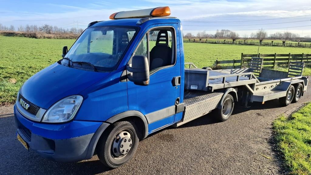 Iveco Daily 30C17, Veldhuizen P29-2 BE Combinatie, Zwart, 4 cilinders, Iveco, Blauw