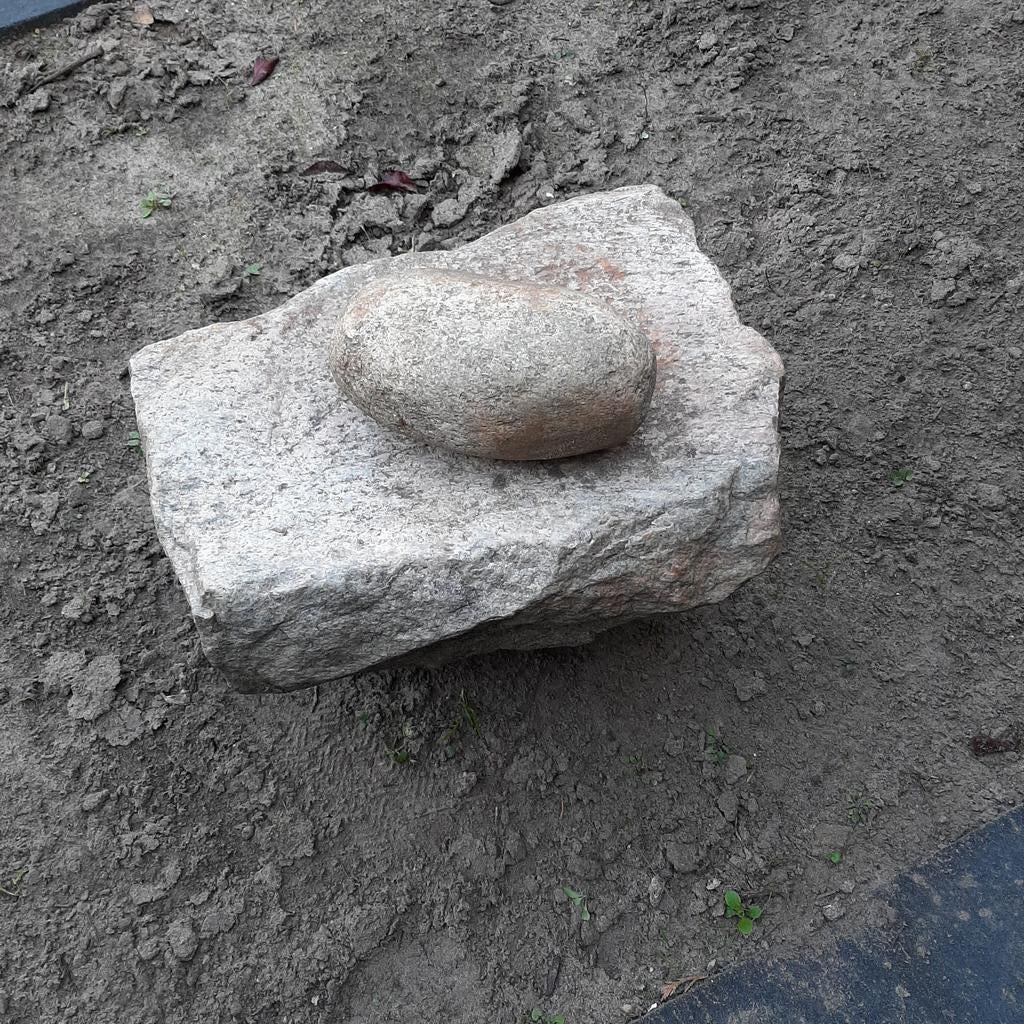 Afrikaanse maalsteen, Ophalen