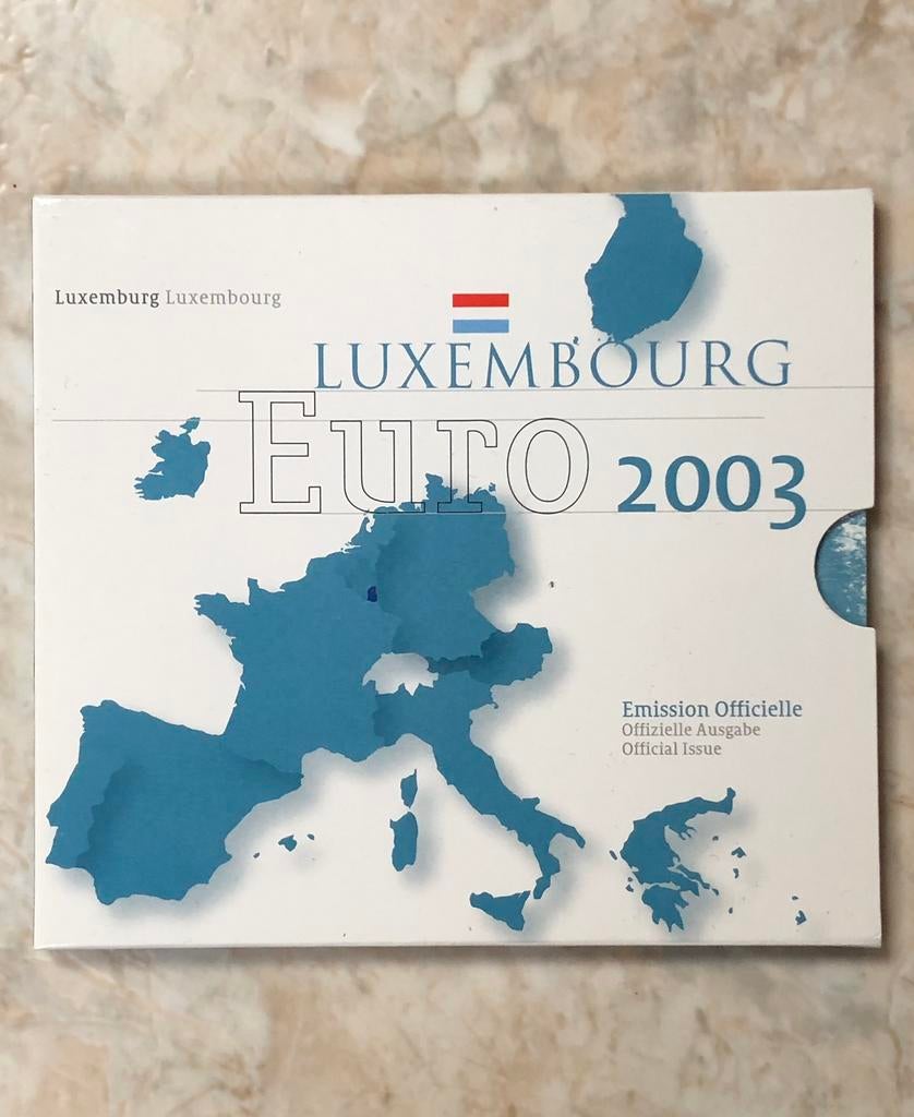 Muntset 2003, Luxemburg., Verzenden, Luxemburg, Overige waardes, Setje