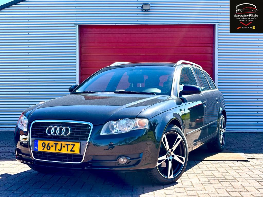Audi A4 2.0 Avant Business/ Autom./18”/Leer!/Cruise/Nwe APK!, Parkeersensor, 4 cilinders, 1984 cc, A4