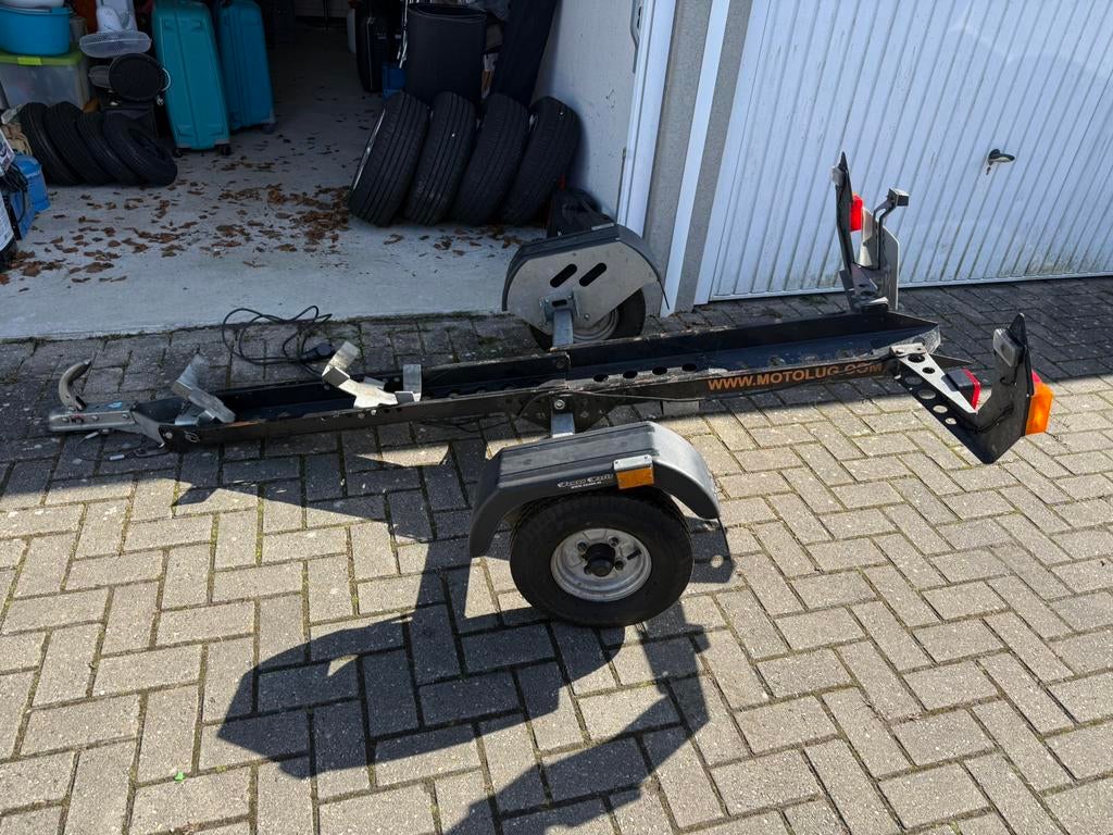 Motolug SE motoraanhanger, Ophalen, Gebruikt