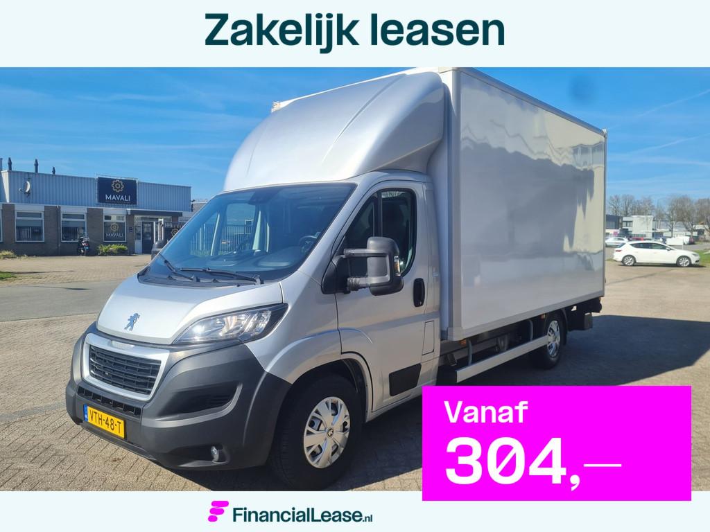 Peugeot Boxer 2.2 BlueHDi 165 L4 3.5t Bakwagen, Bj 2023, Stof, Gebruikt, 4 cilinders, Start-stop-systeem