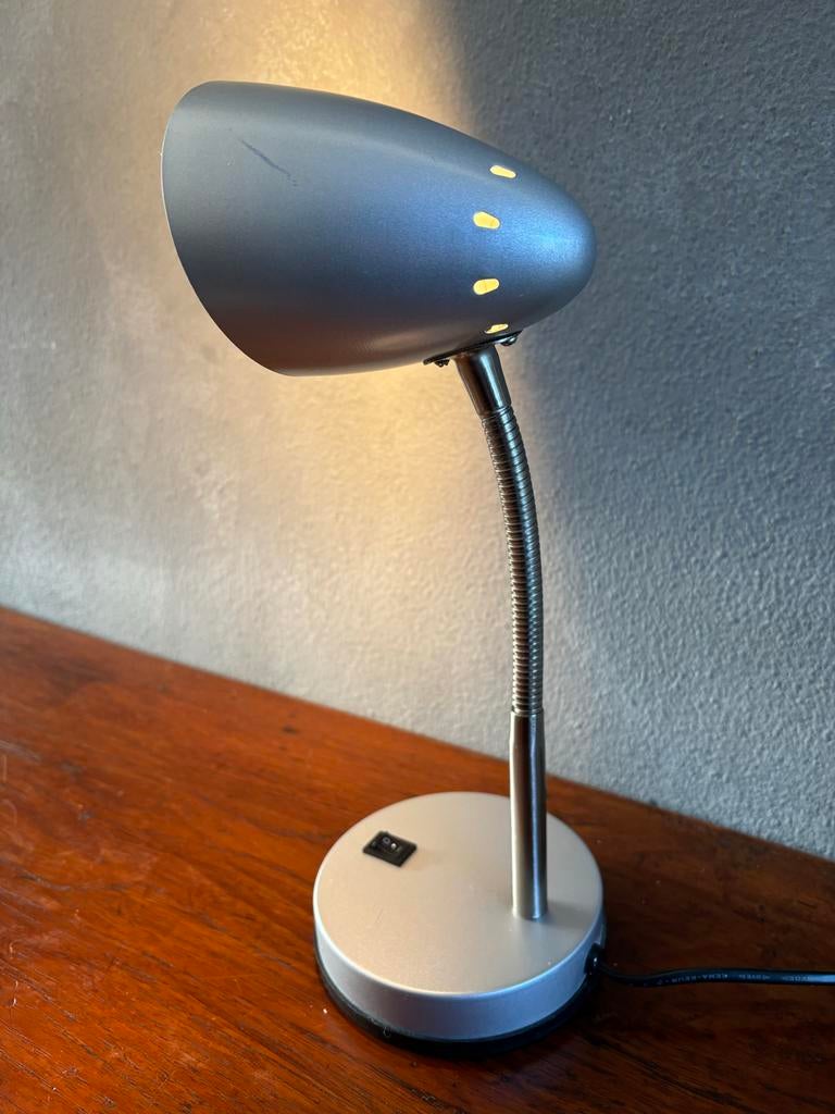 Vintage Boxford Gooseneck Bureaulamp - Jaren '90 Design, Ophalen of Verzenden, Gebruikt, Metaal, Minder dan 50 cm
