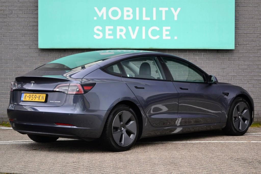 Tesla Model 3 Long Range AWD 75 kWh SOH94% Facelift Pano LED, Stoelverwarming, Gebruikt, 544 km, 1000 kg