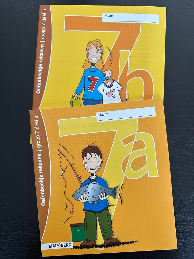 Oefenboekje rekenen groep 7 deel a en b, Boeken, Ophalen of Verzenden, Nieuw, Overige niveaus, Overige vakken