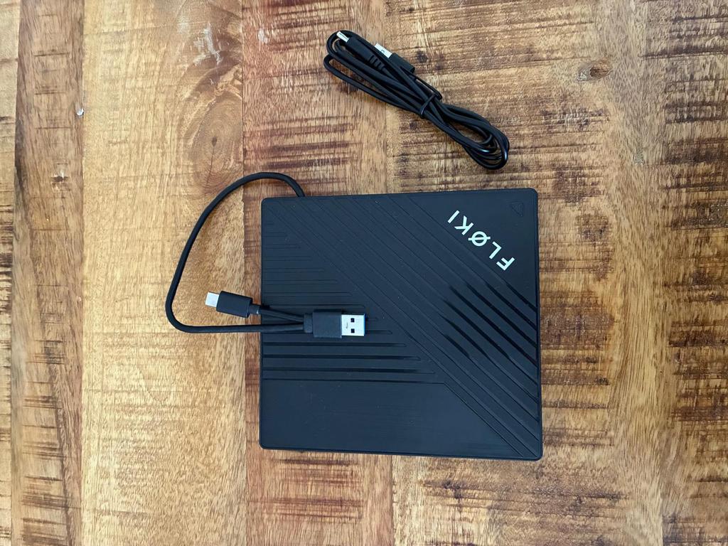 Floki optische drive zwart, Computers en Software, Optische drives, Dvd, Ophalen of Verzenden, Zo goed als nieuw, Windows