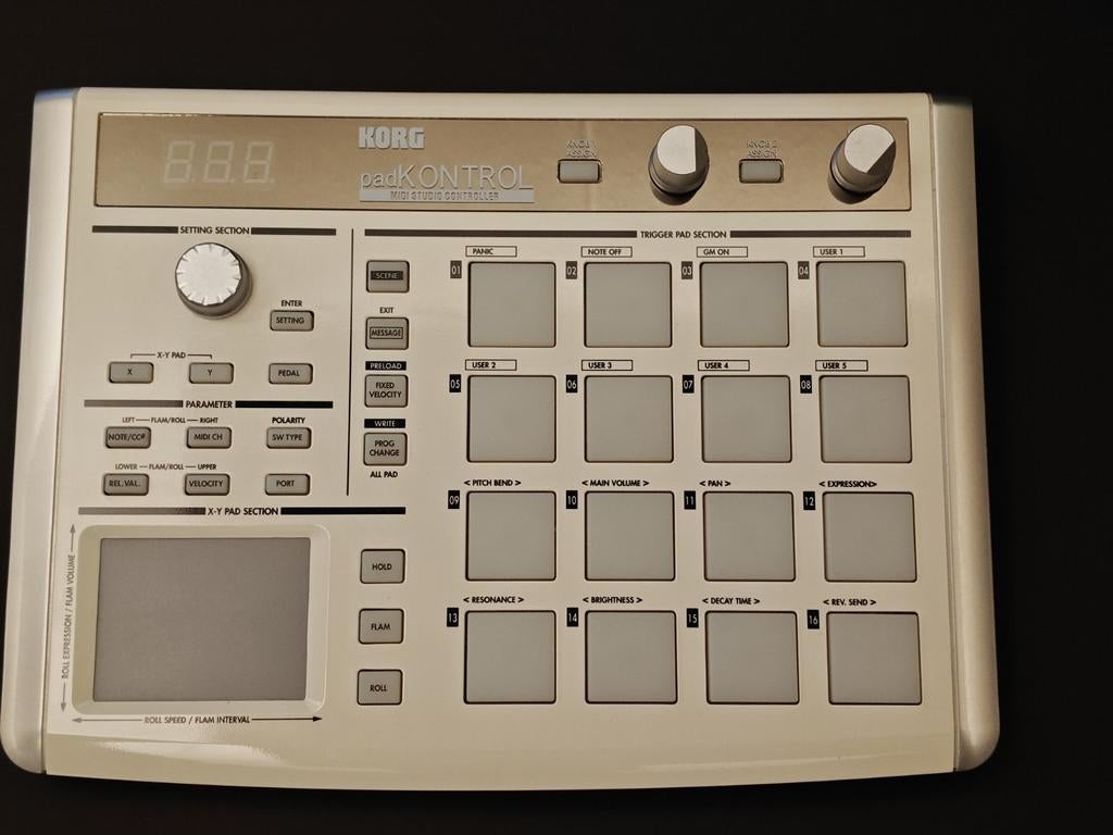 Korg padKONTROL midi controller, Ophalen of Verzenden, Zo goed als nieuw