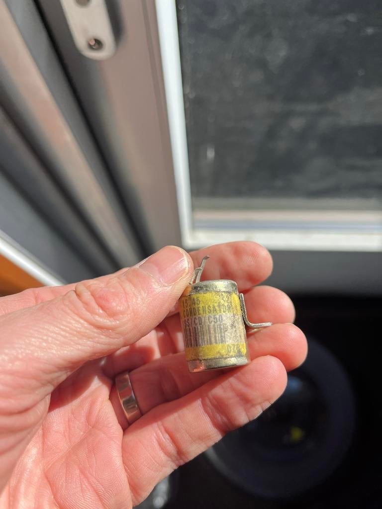 Honda NOS 6 volt spoelen condensator Hitachi, Ophalen of Verzenden, Nieuw, Overige merken