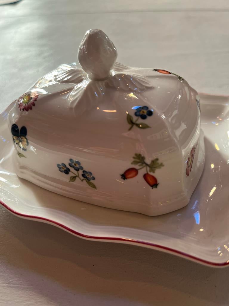 Villeroy & Boch botervloot ‘Petite Fleur’, Huis en Inrichting, Keuken | Servies, Overige typen, Ophalen of Verzenden, Zo goed als nieuw
