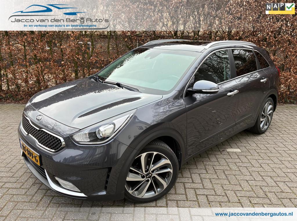 Kia Niro 1.6 GDi Hybrid Edition I Stoelverwarming, Gebruikt, Leder en Stof, 23 km/l, Origineel Nederlands