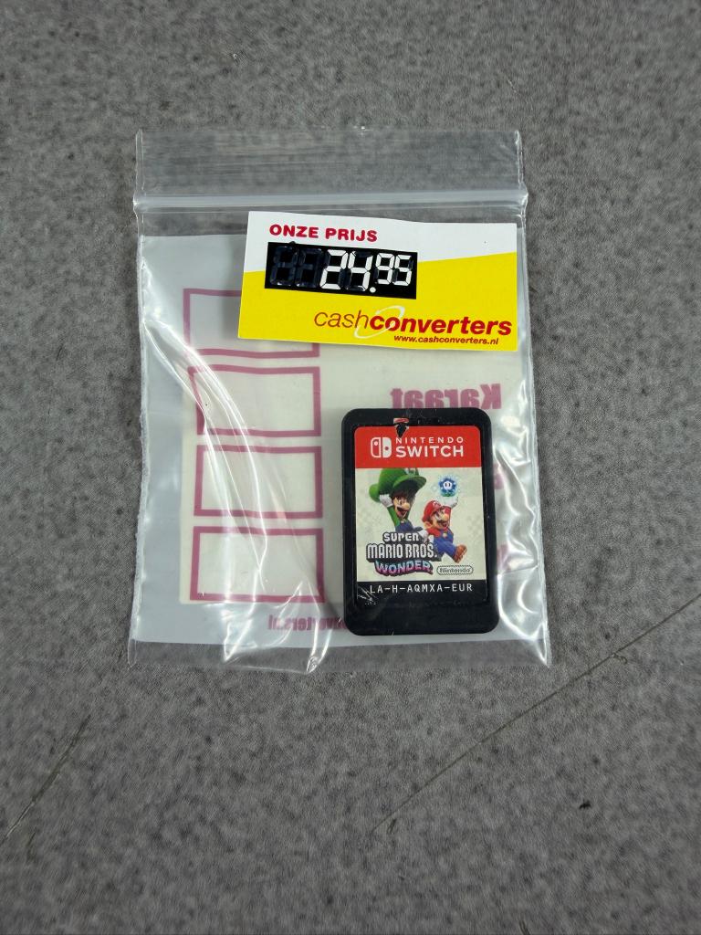 Nintendo Switch Game Super Mario Bros Wonder | 406003, Avontuur en Actie, Online, Gebruikt, 1 speler