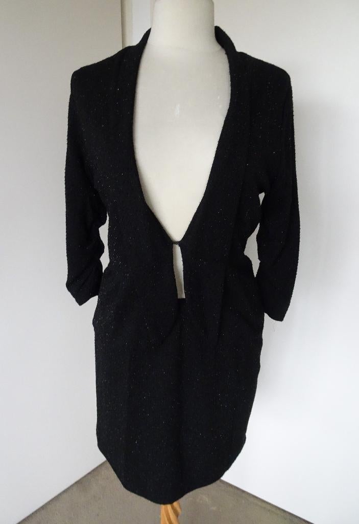 STRETCH ROK MET VESTJE VAN JUFFROUW JANSEN MAAT 38, Kleding | Dames, Maat 38/40 (M), Zwart, Ophalen of Verzenden, Zo goed als nieuw