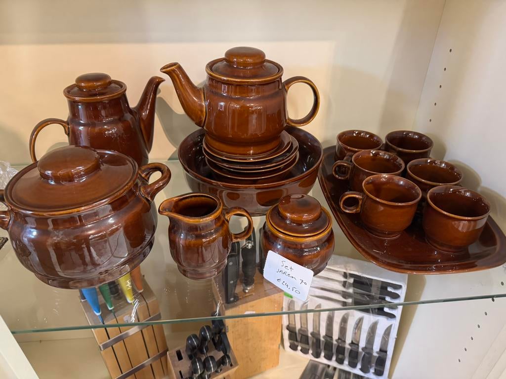 Serviesset jaren 70-80 vintage, Ophalen, ., ., Overige stijlen