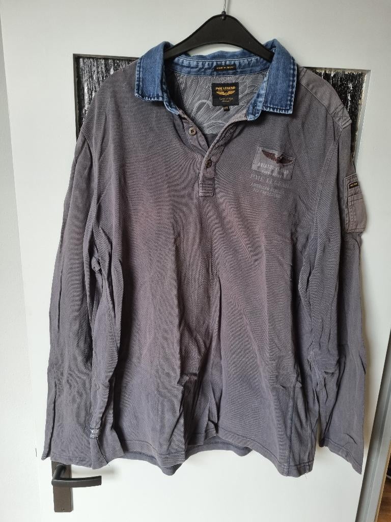 PME Legend, Blauwe Polo, Blauw, Overige maten, Ophalen of Verzenden, Pme Legend