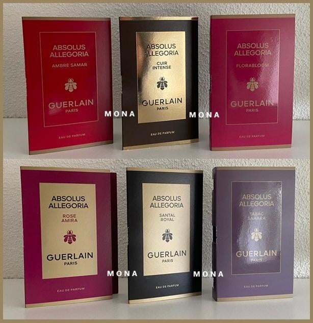 Absolus Allegoria set 7 parfum samples proefjes testers, Sieraden, Tassen en Uiterlijk, Uiterlijk | Parfum, Verzenden, Nieuw