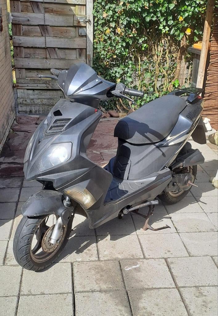 Benzhou scooter blauw kenteken, Ophalen, Gebruikt, Overige modellen, Maximaal 45 km/u