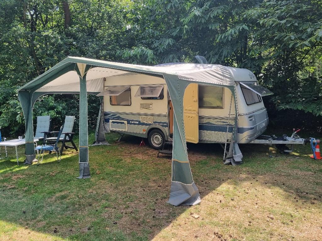 FENDT Saphir 450 G, Caravans en Kamperen, Caravans, Rondzit, 750 - 1000 kg, Particulier, Tot en met 4