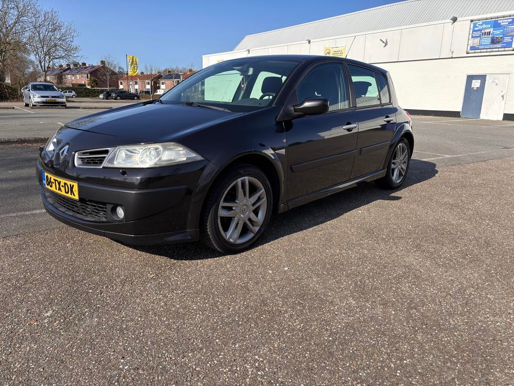 Renault Mégane 2.0 16V Turbo op(GAS €1 liter)120KW E4 2007, Auto's, 1998 cc, 4 cilinders, 1299 kg, Origineel Nederlands
