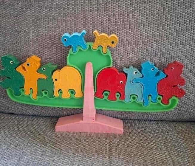 Vintage educatief balans speelgoed – Spindler – West Germany, Ophalen of Verzenden