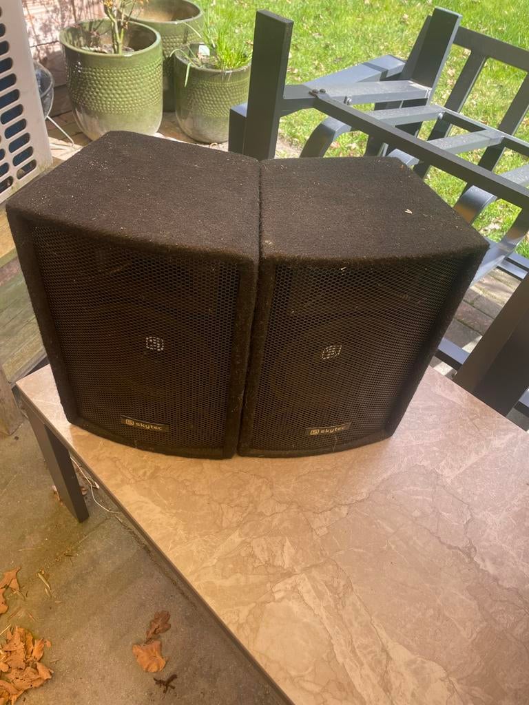 Set van 2 speakers, Audio, Tv en Foto, Luidsprekers, Gebruikt, 120 watt of meer, Front, Rear of Stereo speakers, Ophalen