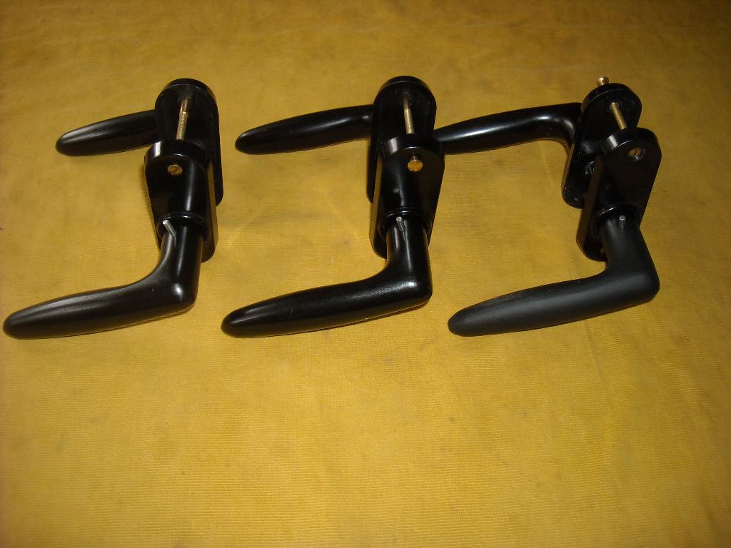 bakelieten deurklinken deurkrukken klink kruk jaren 50 oude, Ophalen of Verzenden