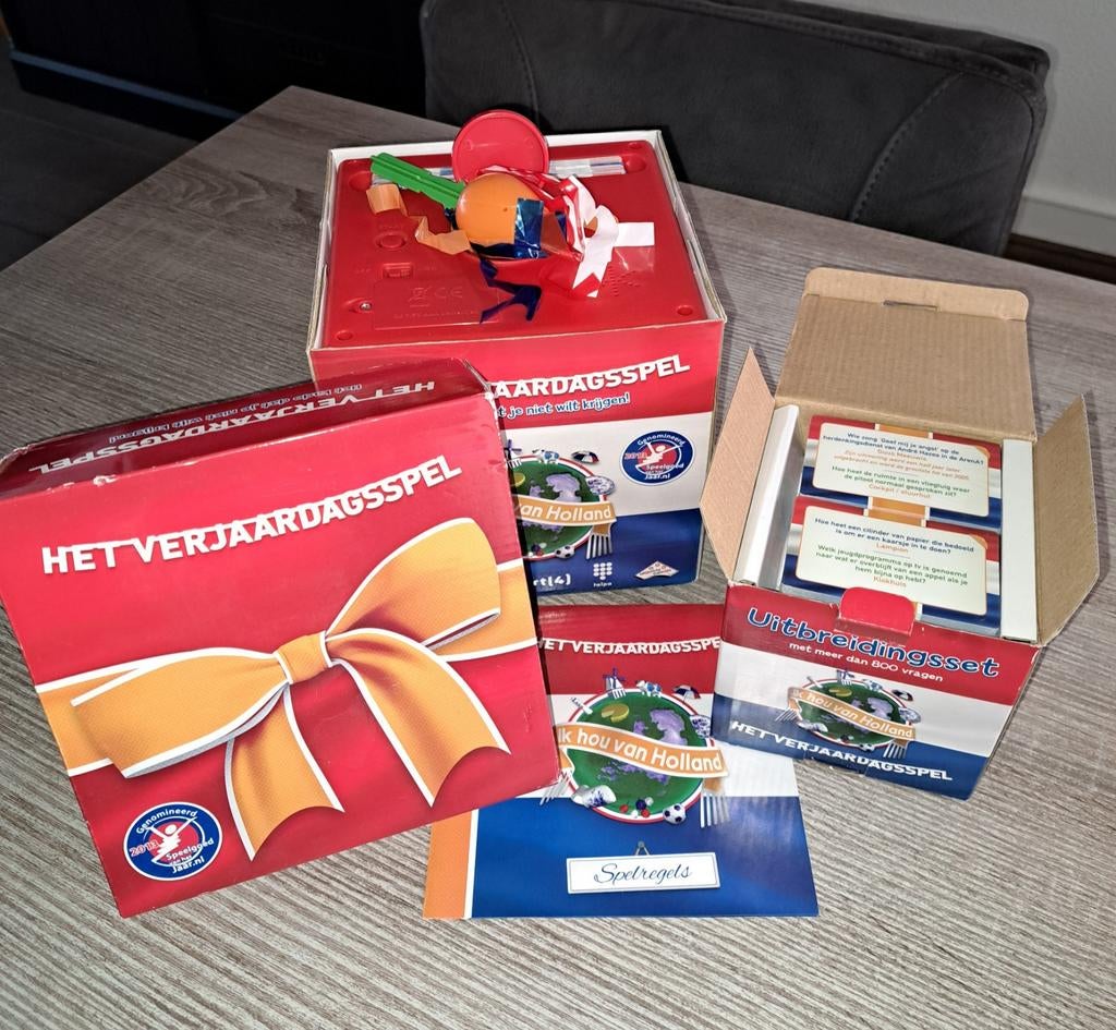 Het verjaardagspel met uitbreidingset, Ophalen of Verzenden