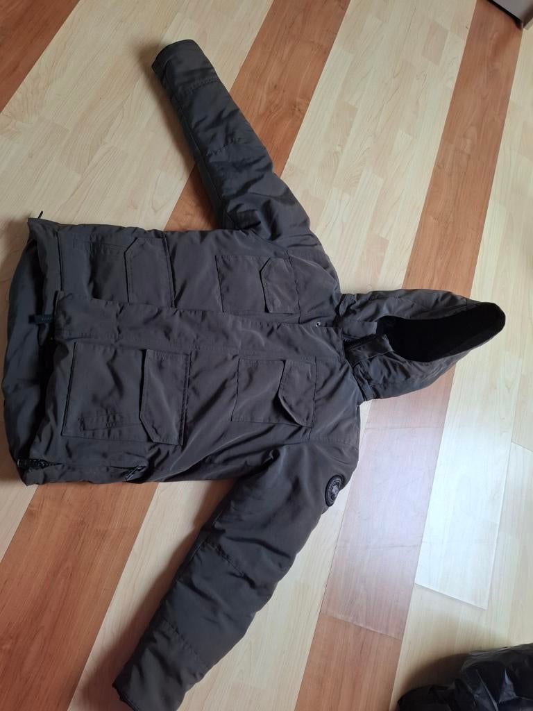Canada Goose jas - Heren winterjas maat S /M, Canada Goose, Overige maten, Ophalen of Verzenden, Gedragen