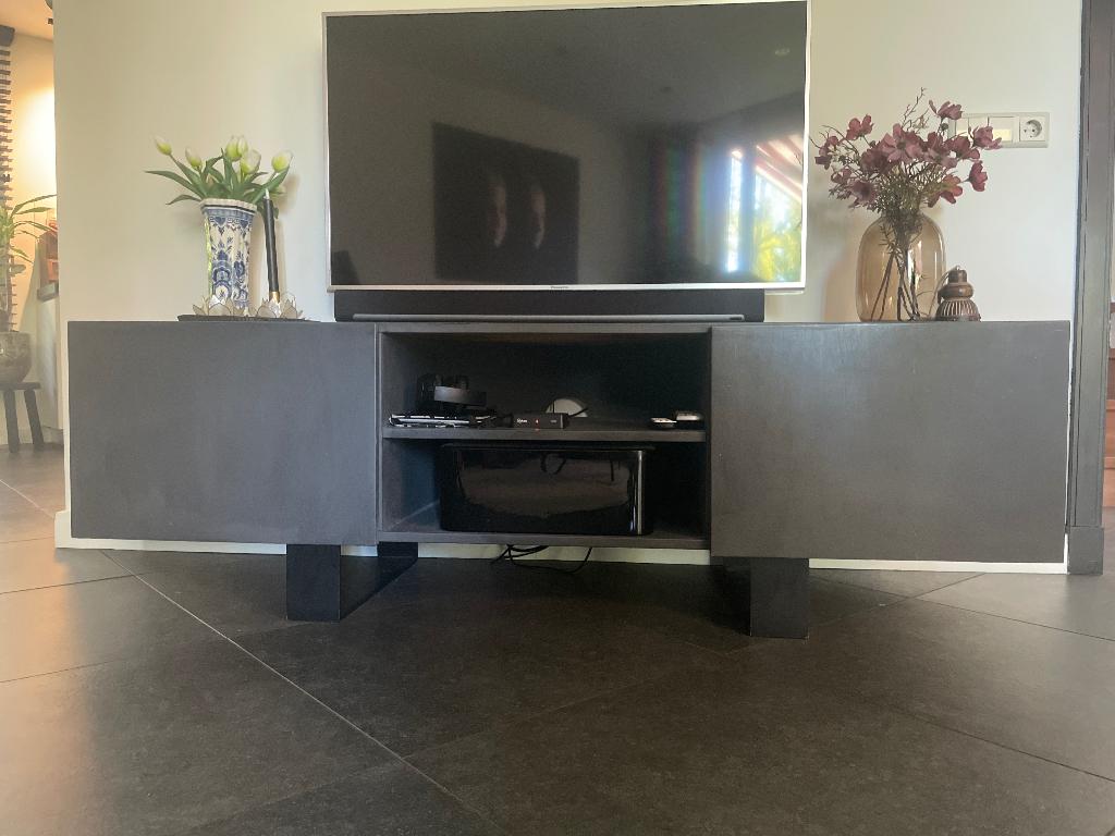 TV meubel, Huis en Inrichting, Kasten | Televisiemeubels, Gebruikt, Minder dan 100 cm, 150 tot 200 cm, 50 tot 75 cm, Overige houtsoorten