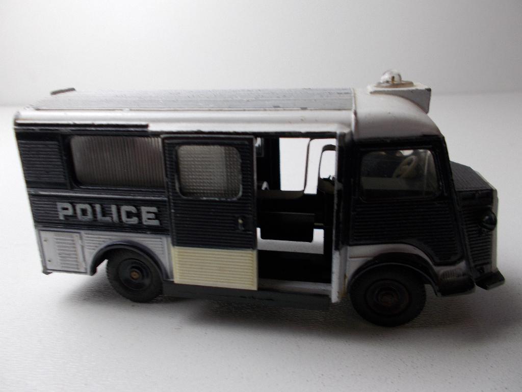 1965 Dinky Toys 566 CITROEN 1200 KG POLICE VAN., Ophalen of Verzenden, Gebruikt, Bus of Vrachtwagen, Dinky Toys