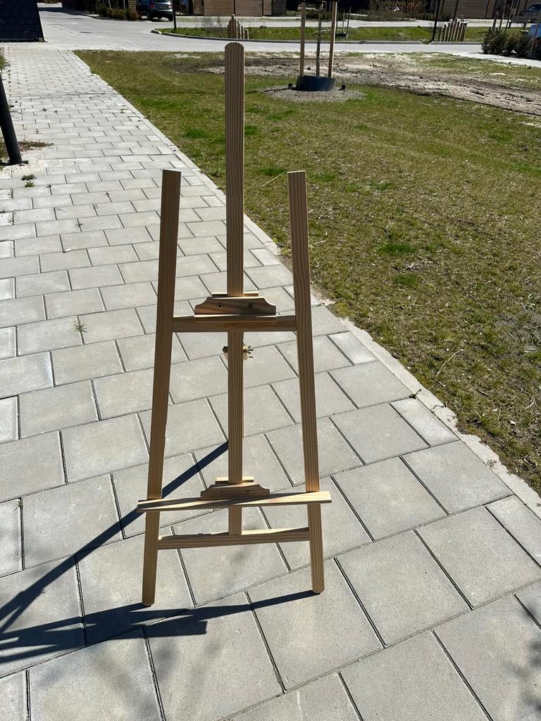 grote schildersezel 1x gebruikt voor even, Hobby en Vrije tijd, Schilderen, Ophalen, Zo goed als nieuw, Ezel