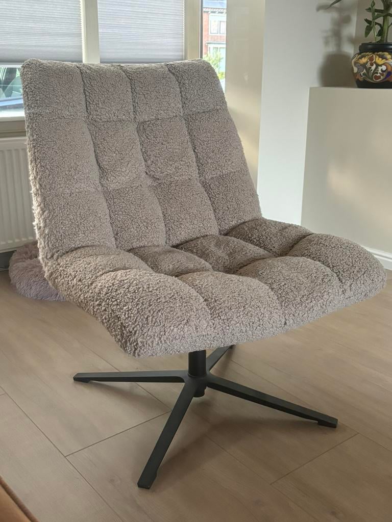 Teddy fauteuil, Ophalen, 75 tot 100 cm, Zo goed als nieuw, Stof