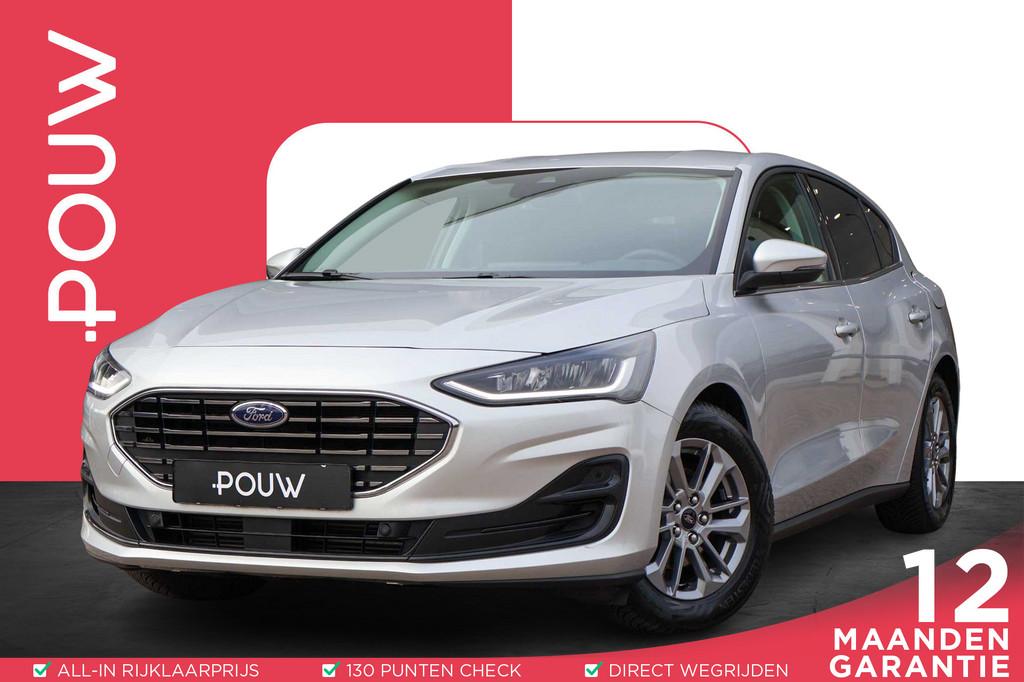 Ford Focus 1.0 EcoBoost 125pk Hybrid Titanium | Navigatie |, Auto's, 12 maanden, Gebruikt, Origineel Nederlands, Bedrijf