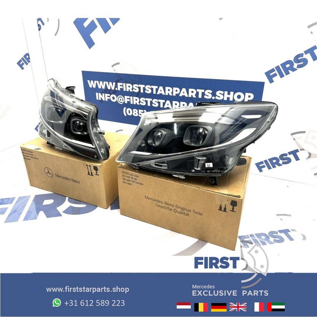 W447 V KLASSE FACELIFT LED MULTIBEAM KOPLAMPEN SET 2024 VITO, Gebruikt, -, Ophalen of Verzenden, -