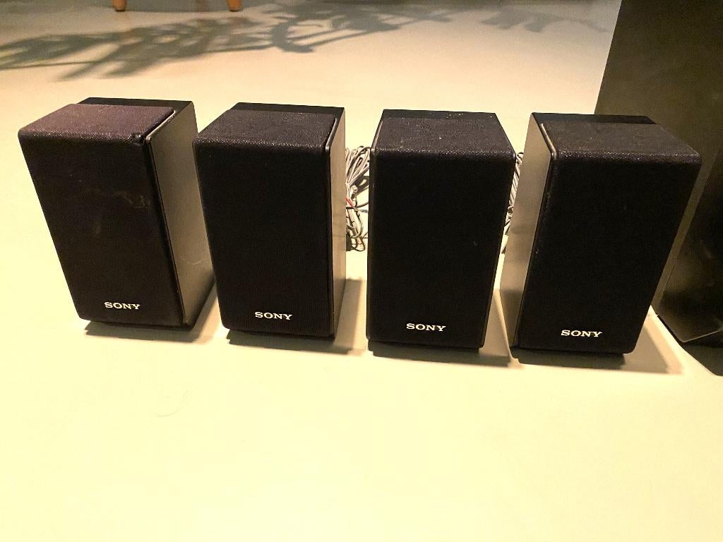 Sony Surround Set (SS-WP1100 + STR-KS1100 AV Receiver), Ophalen, Gebruikt, 60 tot 120 watt, Complete surroundset