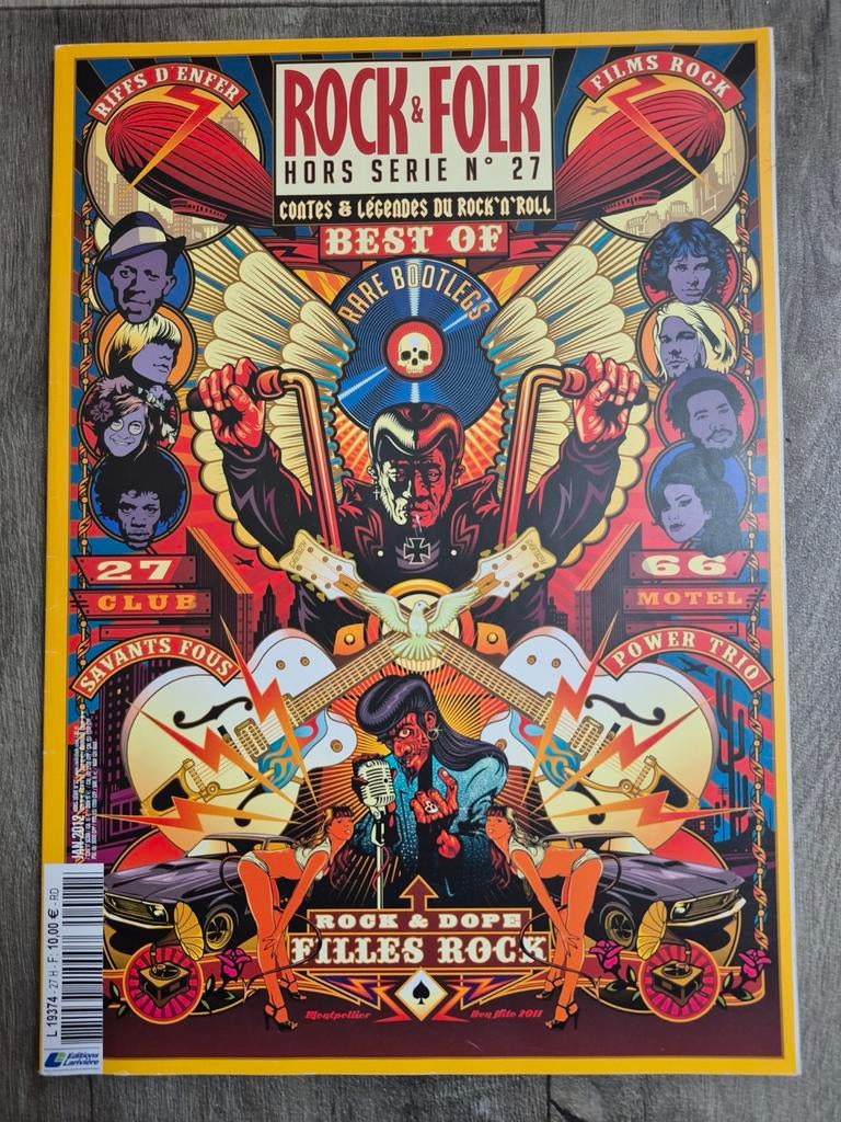 Rock & Folk Hors Serie N 27, Ophalen, Gelezen, Muziek, Film of Tv