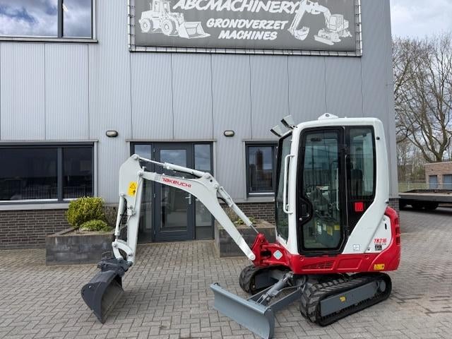 Takeuchi TB216 Bj2019 1.8T Minikraan Minigraver ZGST, Ophalen of Verzenden, Graafmachine