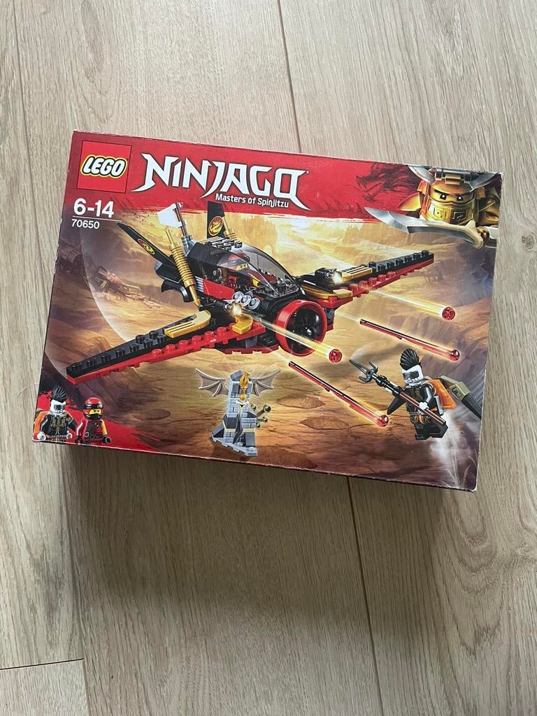 Lego Ninjago 70650, Ophalen of Verzenden, Zo goed als nieuw, 1:72 tot 1:144, Overige merken