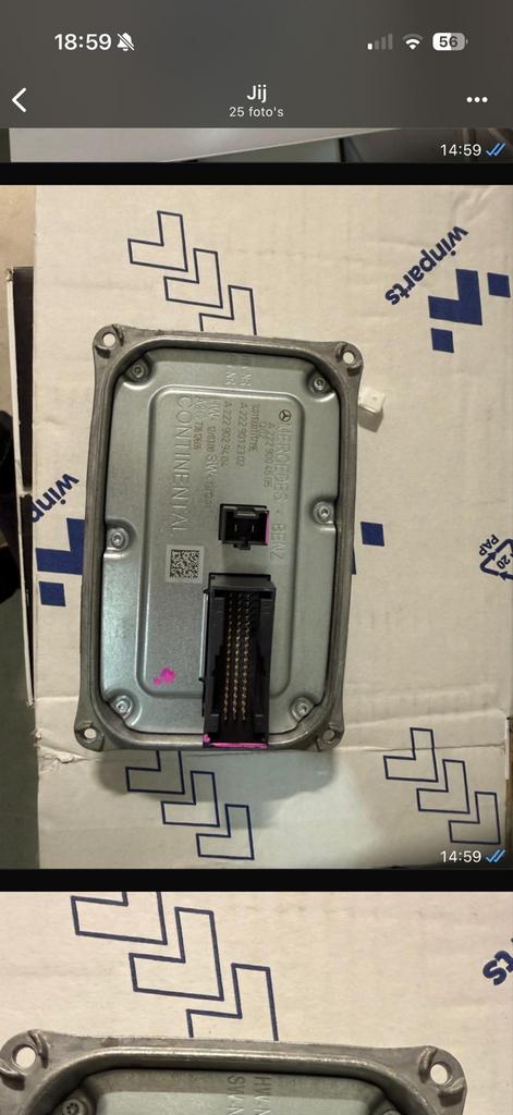 Mercedes-Benz LED Koplamp Module Continental A2229008005, Ophalen, Nieuw, Mercedes-Benz