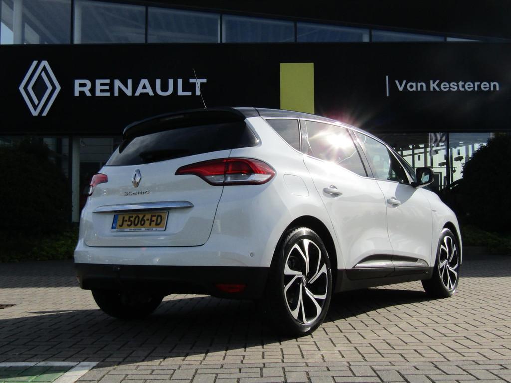 RENAULT Scénic 1.3 TCe 140pk GPF Bose / Trekhaak / Navi / C, Keurmerk '100% Onderhouden', 4 cilinders, Wit, Handgeschakeld