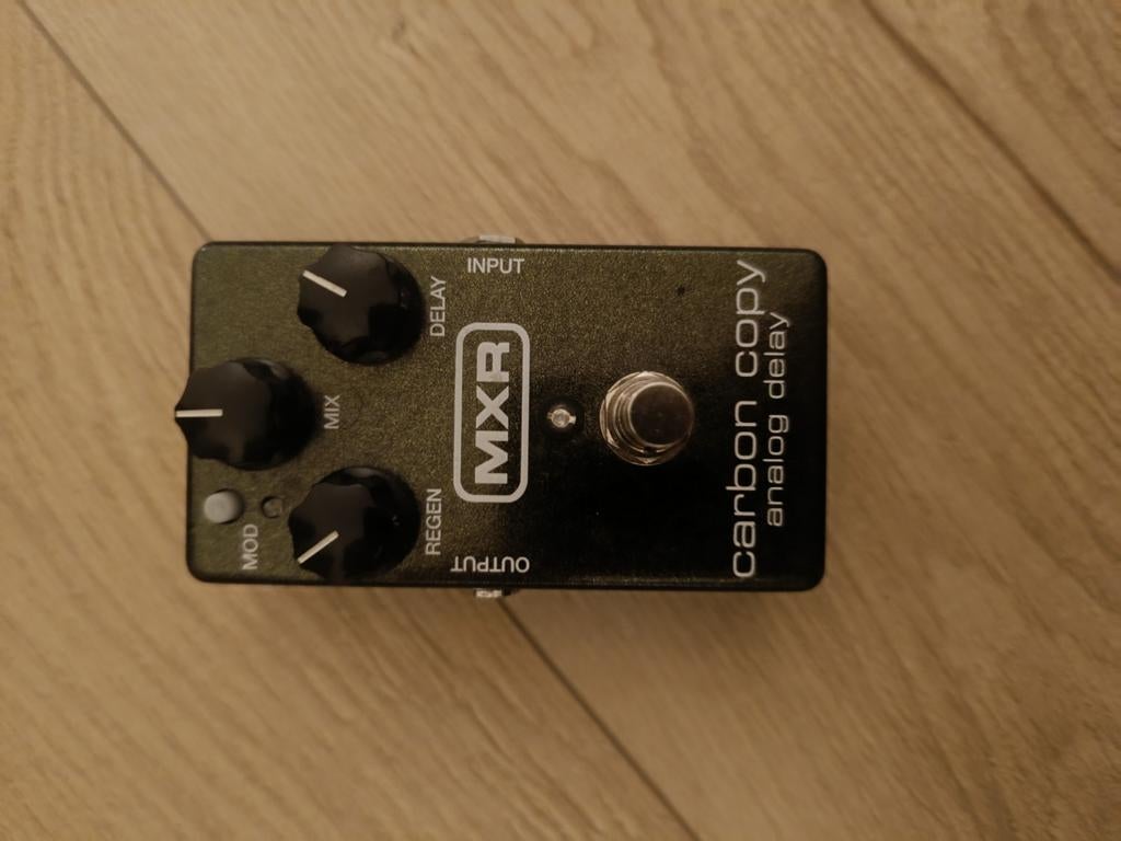 MXR Carbon Copy Analog Delay gitaarpedaal, Muziek en Instrumenten, Effecten, Ophalen of Verzenden, Zo goed als nieuw, Chorus