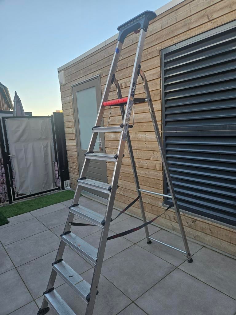 Altrex Double Decker 8-treeds trap, Ophalen of Verzenden, Zo goed als nieuw, Minder dan 2 meter