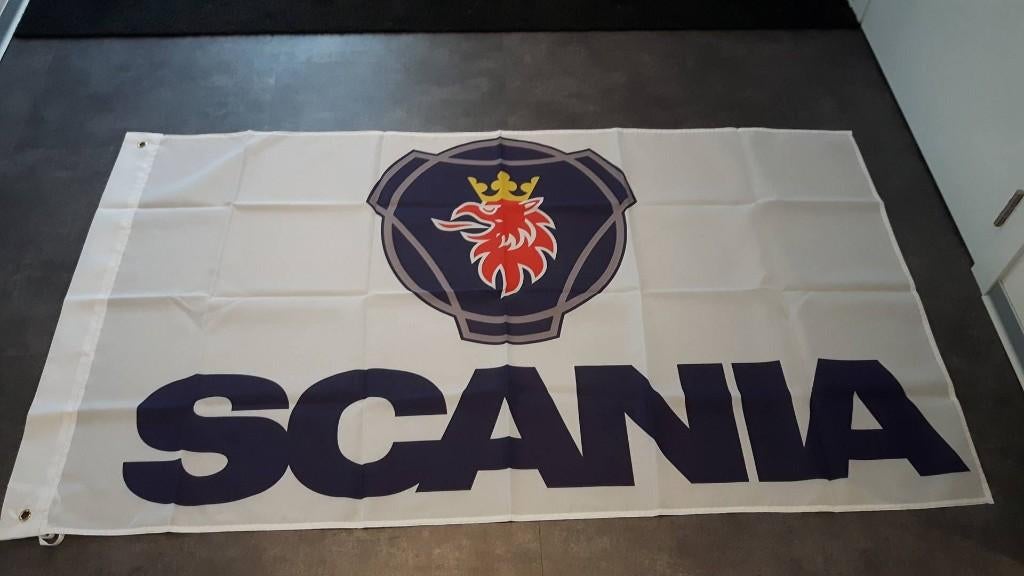 Scania Saab logo reclame decoratie vlag, Americansaleshop@gmail.com, Eu, Eu, Nieuw